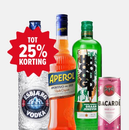 Actieknallers met korting tot 25%